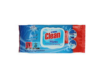 At Home Clean Multi Cleaning Wipes 55pcs