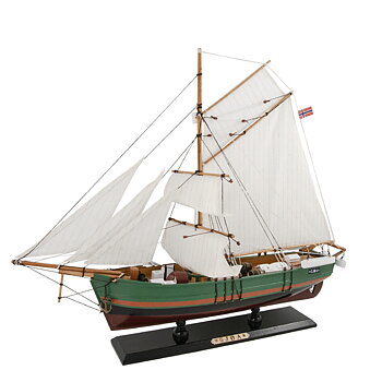 Skipsmodell - Gjøa, 65 cm