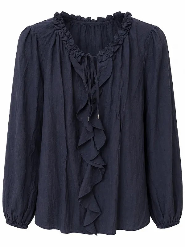 Kia Blouse - Black -  2-Biz - 3