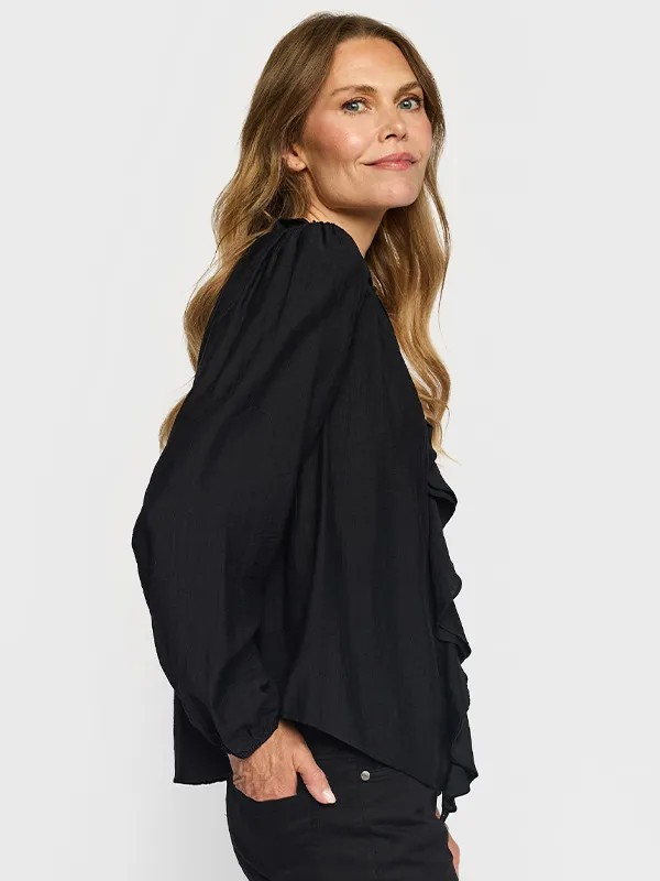 Kia Blouse - Black -  2-Biz
