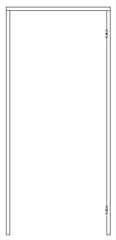 Karmset till innerdörr från Leksandsdörren