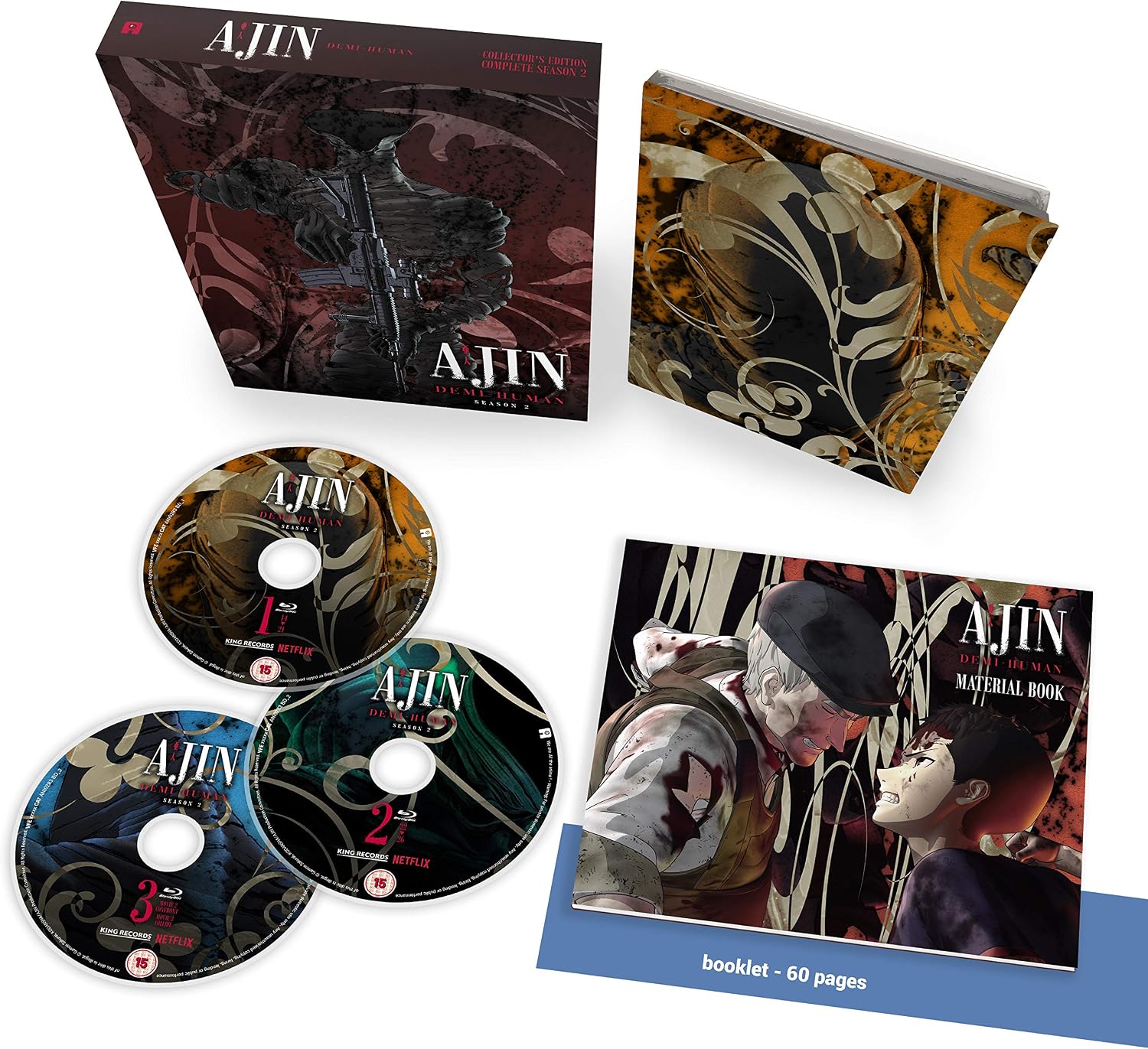 Ajin Season 2 Collectors Edition (ej svensk text) (Blu-ray) - 2