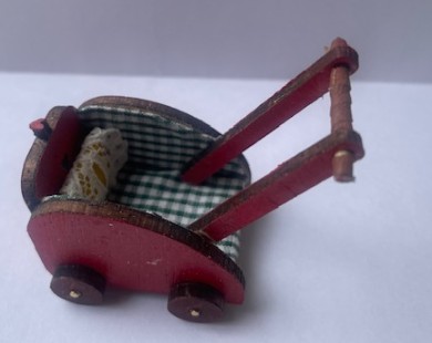 Doll Cart for the Dollhouse Set - 2