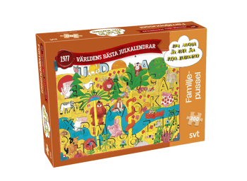 Pussel Julkalender - Fem myror är fler än fyra elefanter