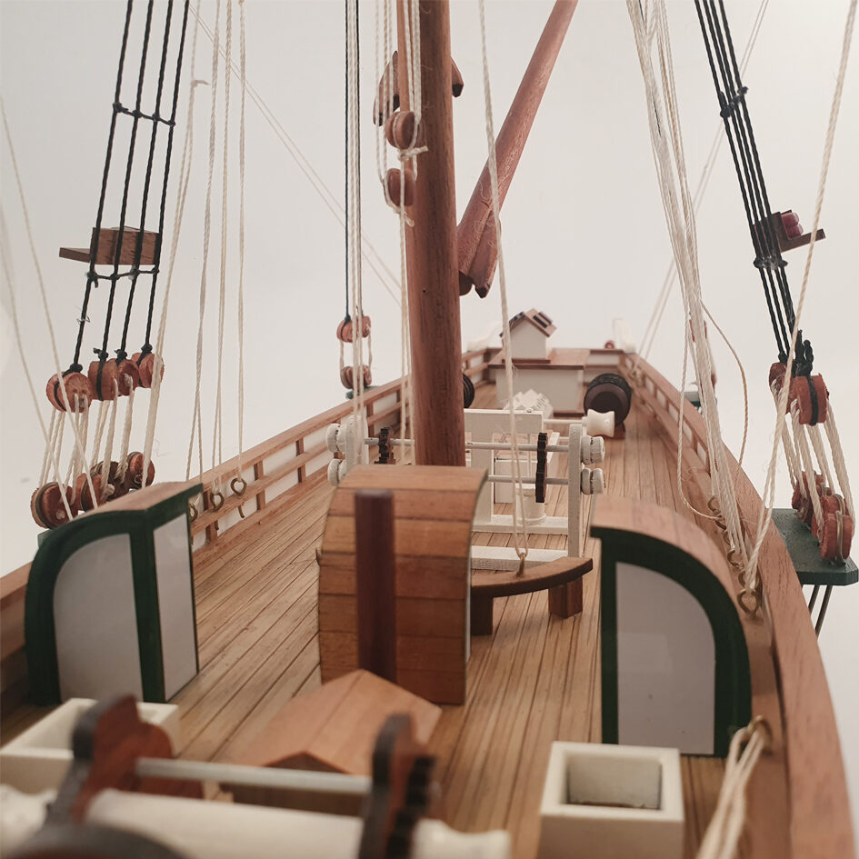 Skeppsmodell - Gjøa, 75 cm - 2