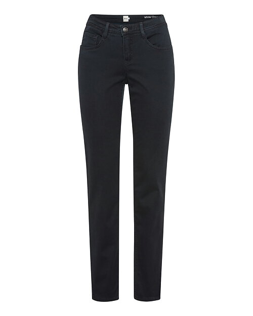 Jeans Mary kort marinblå lyocellbladning - 5