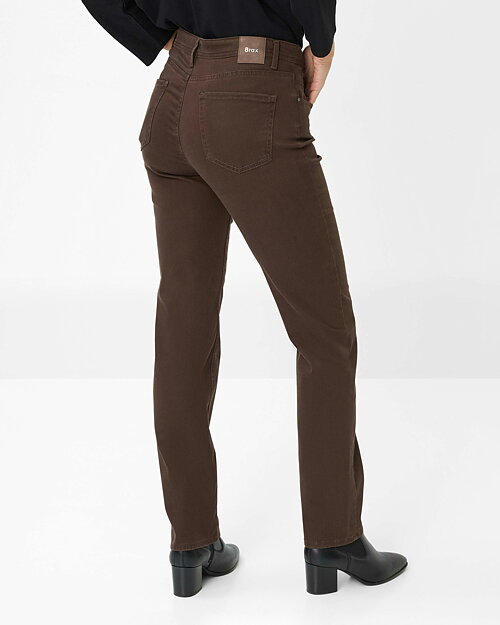 Jeans Mary kort brun lyocellbladning - 2