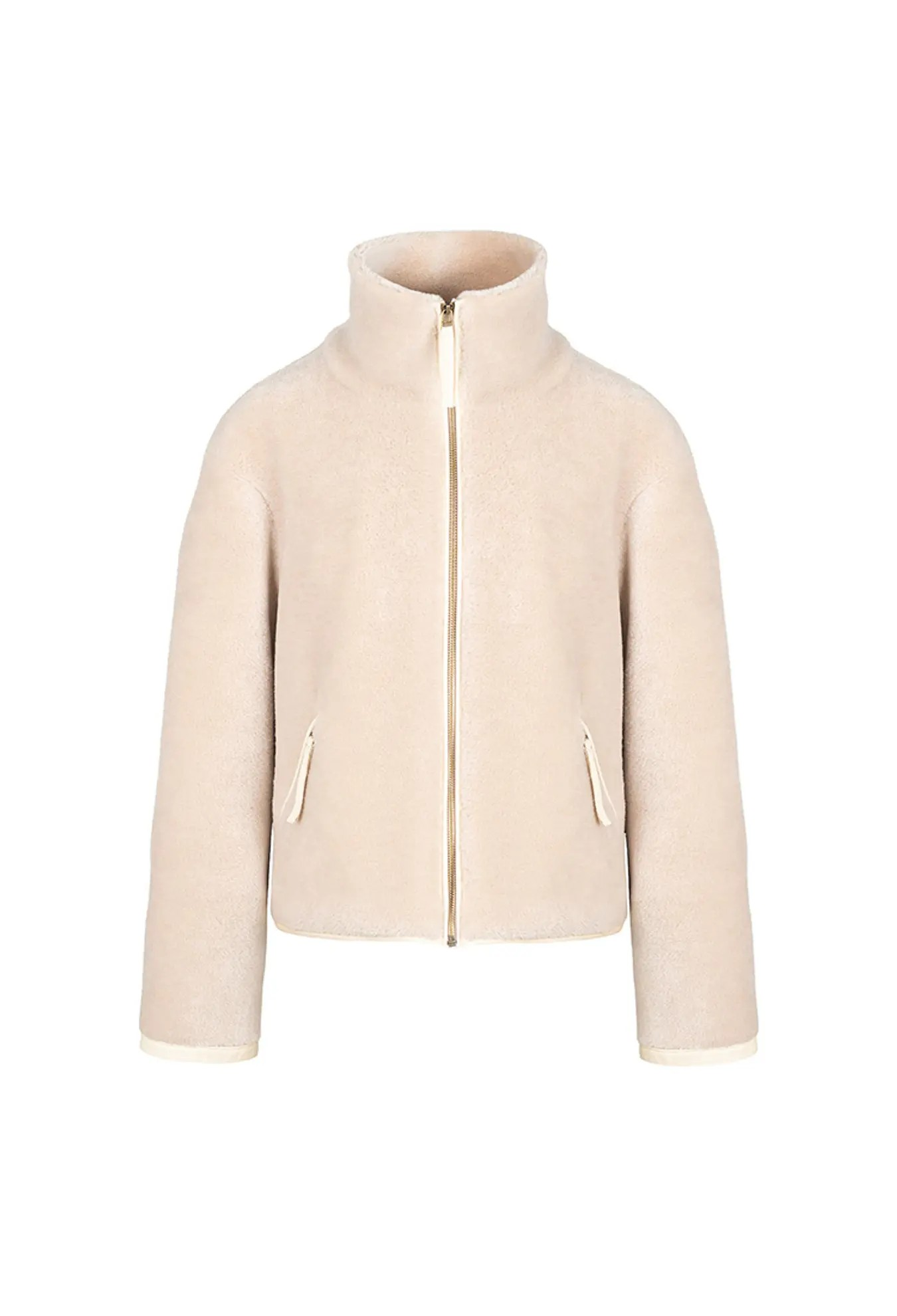 Kellie Shearling Jacket - Beige - HÉST - 8