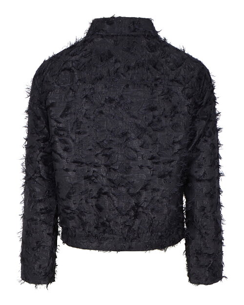 Jacka Bomber fringe marinblå - 2