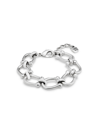 Medium oval link chain bracelet