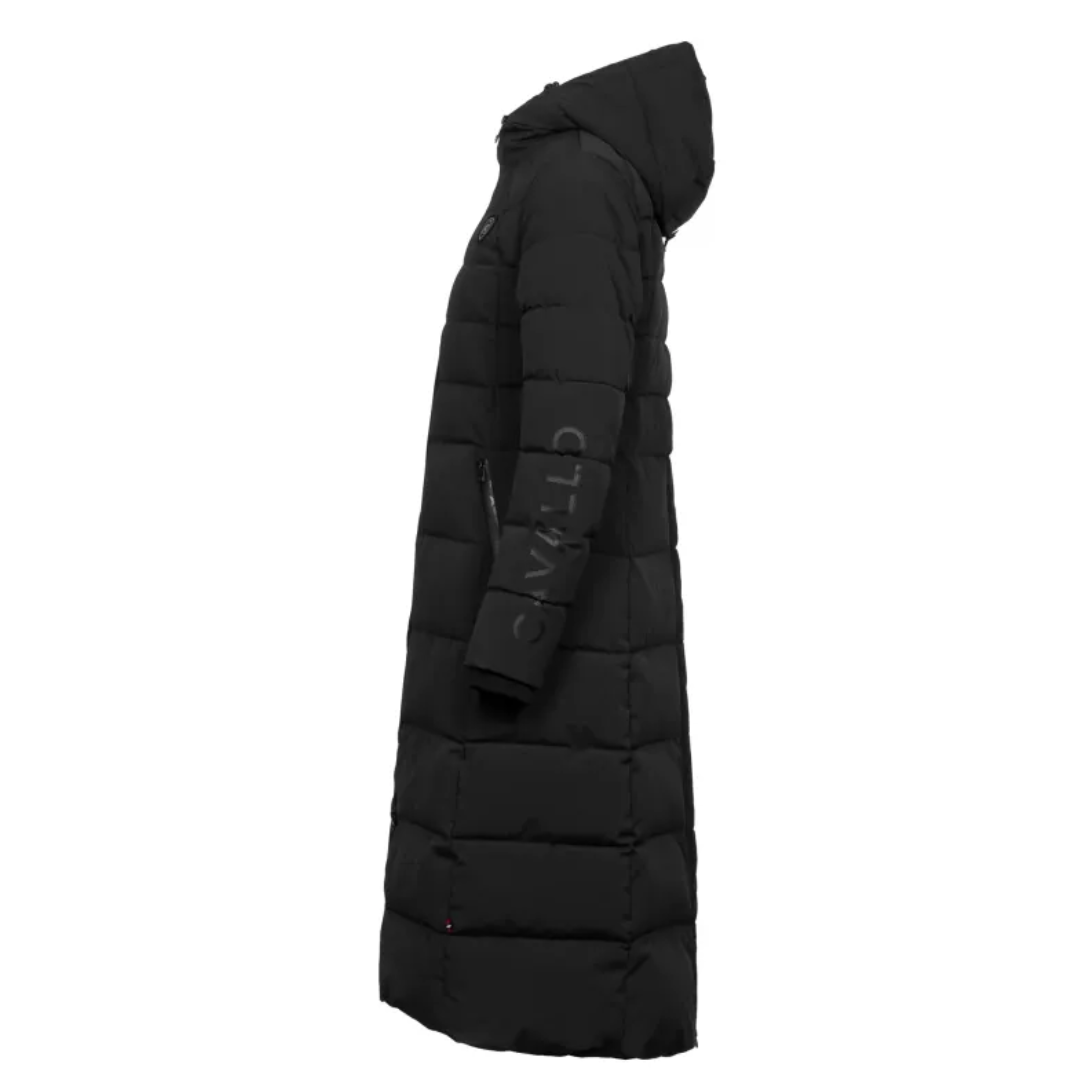 CAVALLO MAXI COAT CAVALDENI - BLACK - 4