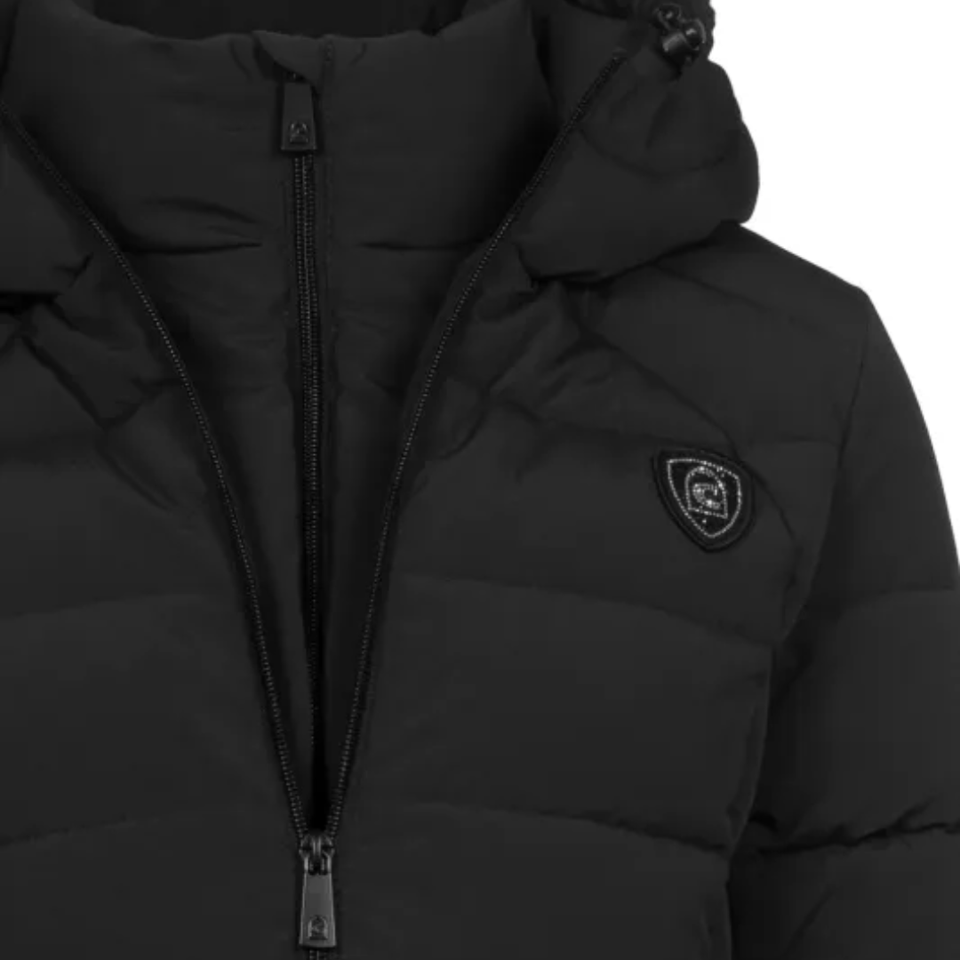 CAVALLO MAXI COAT CAVALDENI - BLACK - 5