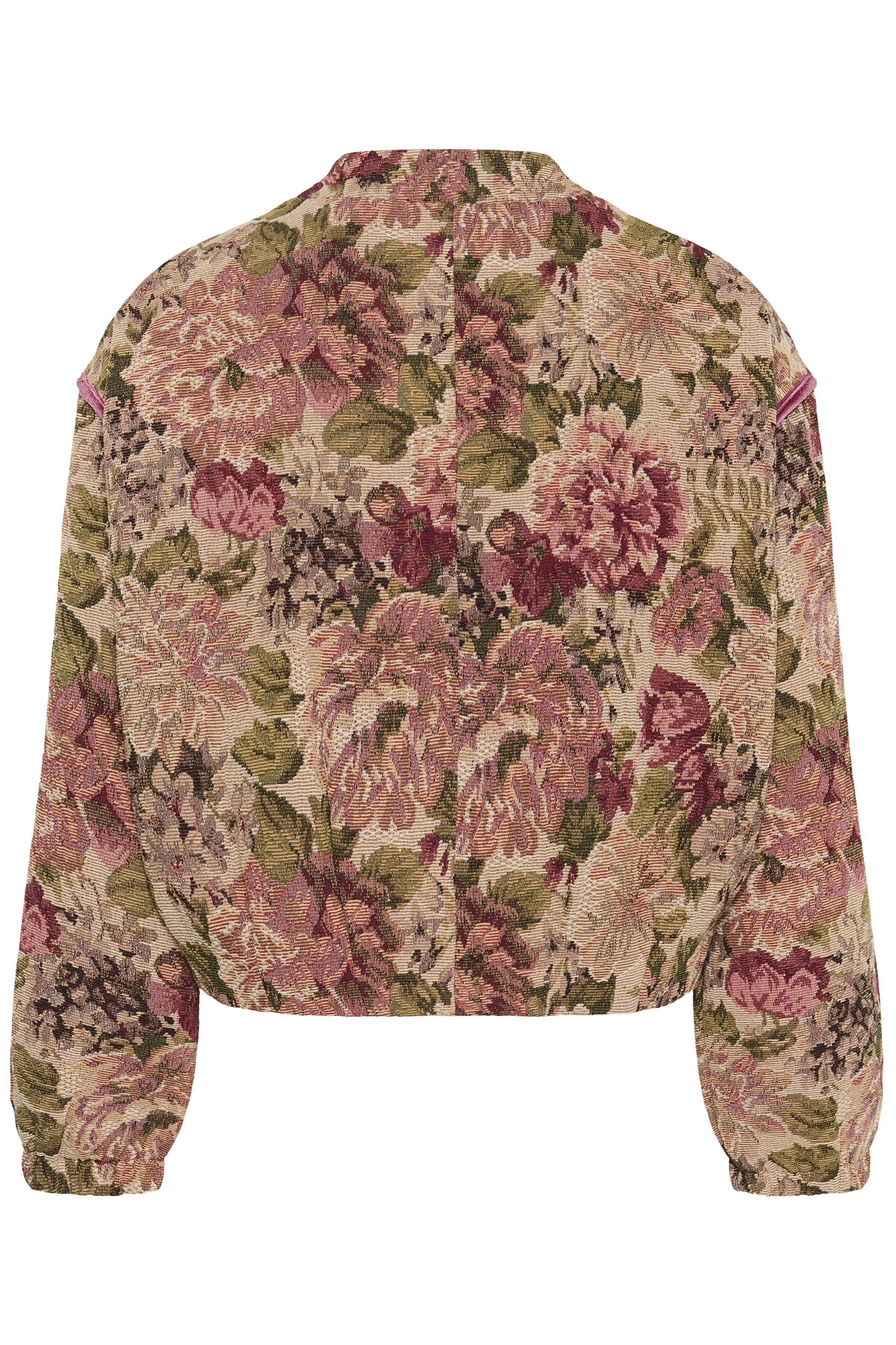 CRPetula Jacket Vintage Roses  Kort Brokadjacka - 4