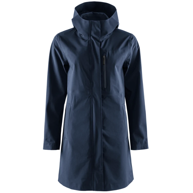 Carmel Coat Berkeley navy dam