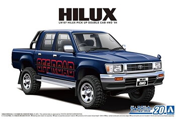 1/24 TOYOTA HILUX PICK UP DOUBLE CAB