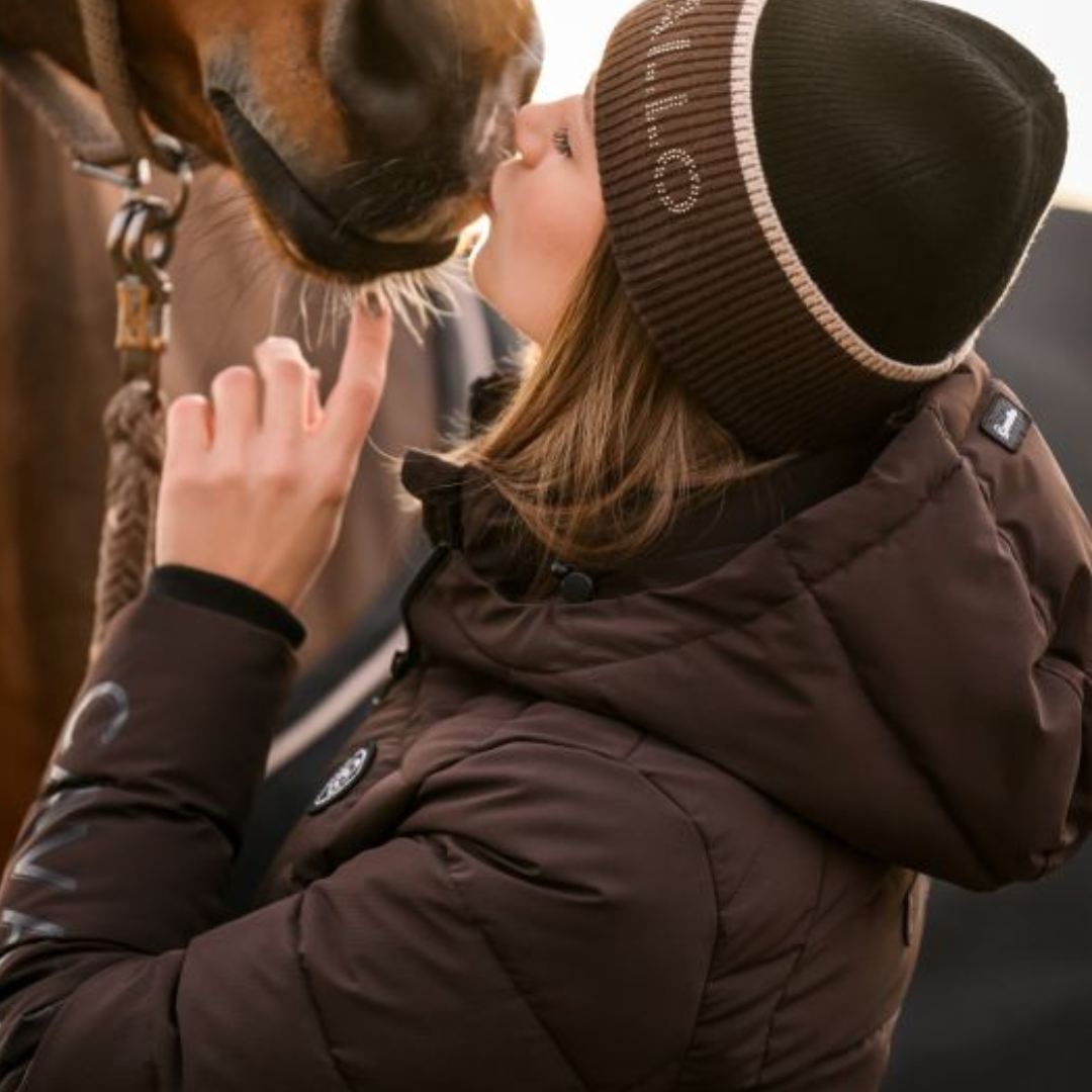 CAVALLO MAXI COAT CAVALDENI - CAFÉ NOIR (BRUN) - 3