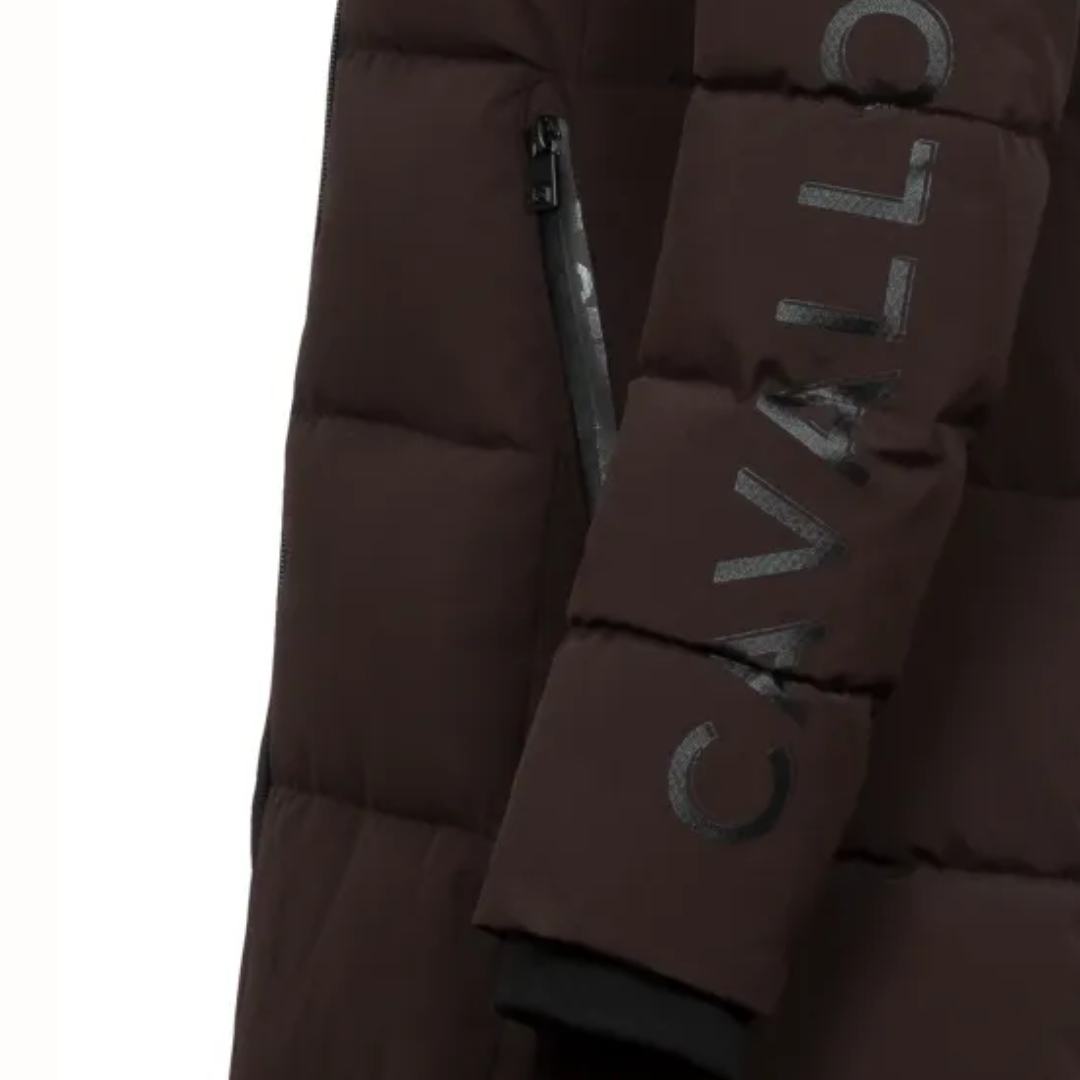 CAVALLO MAXI COAT CAVALDENI - CAFÉ NOIR (BRUN) - 7