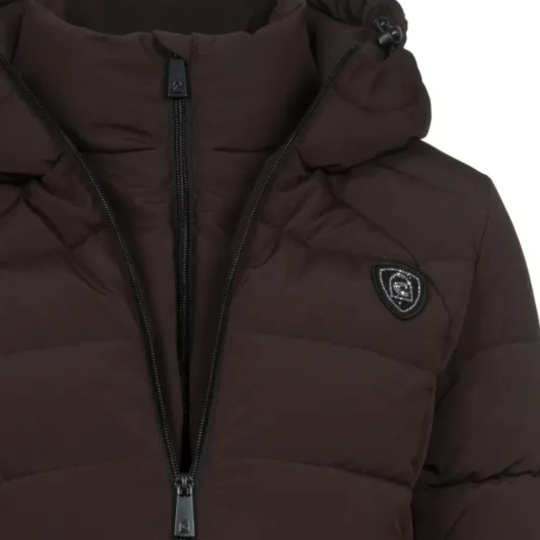 CAVALLO MAXI COAT CAVALDENI - CAFÉ NOIR (BRUN) - 6