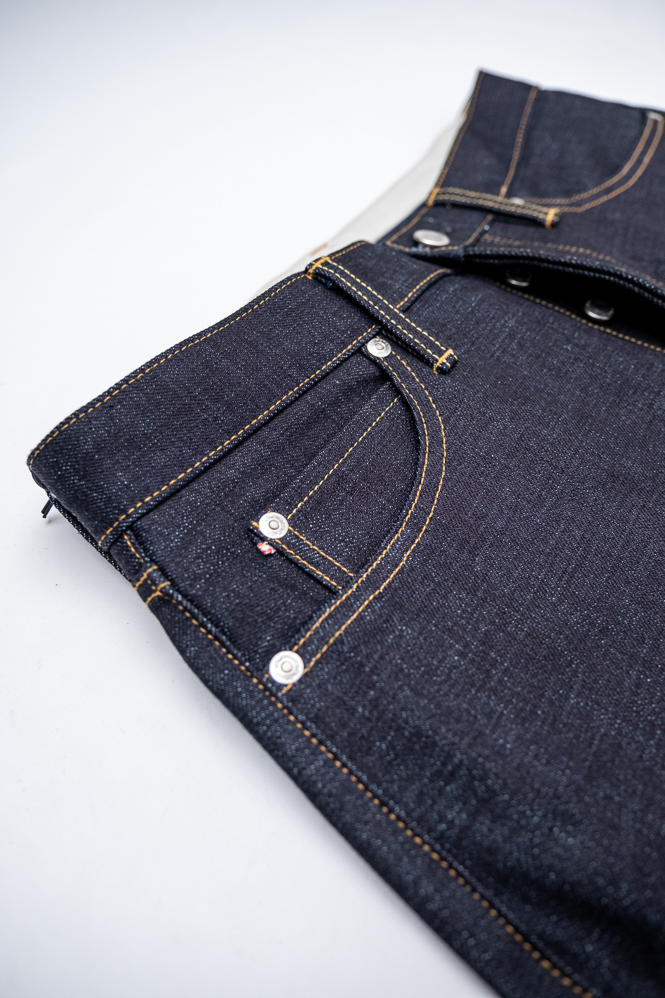 MOMOTARO JEANS - 400 Standard Wide 14.7oz Jeans Indigo - 6