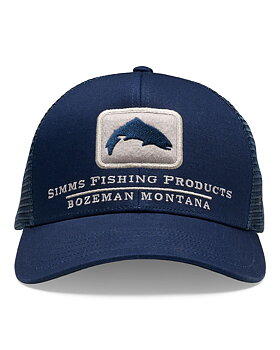 Simms Double Haul Icon Trucker - Huckleberry