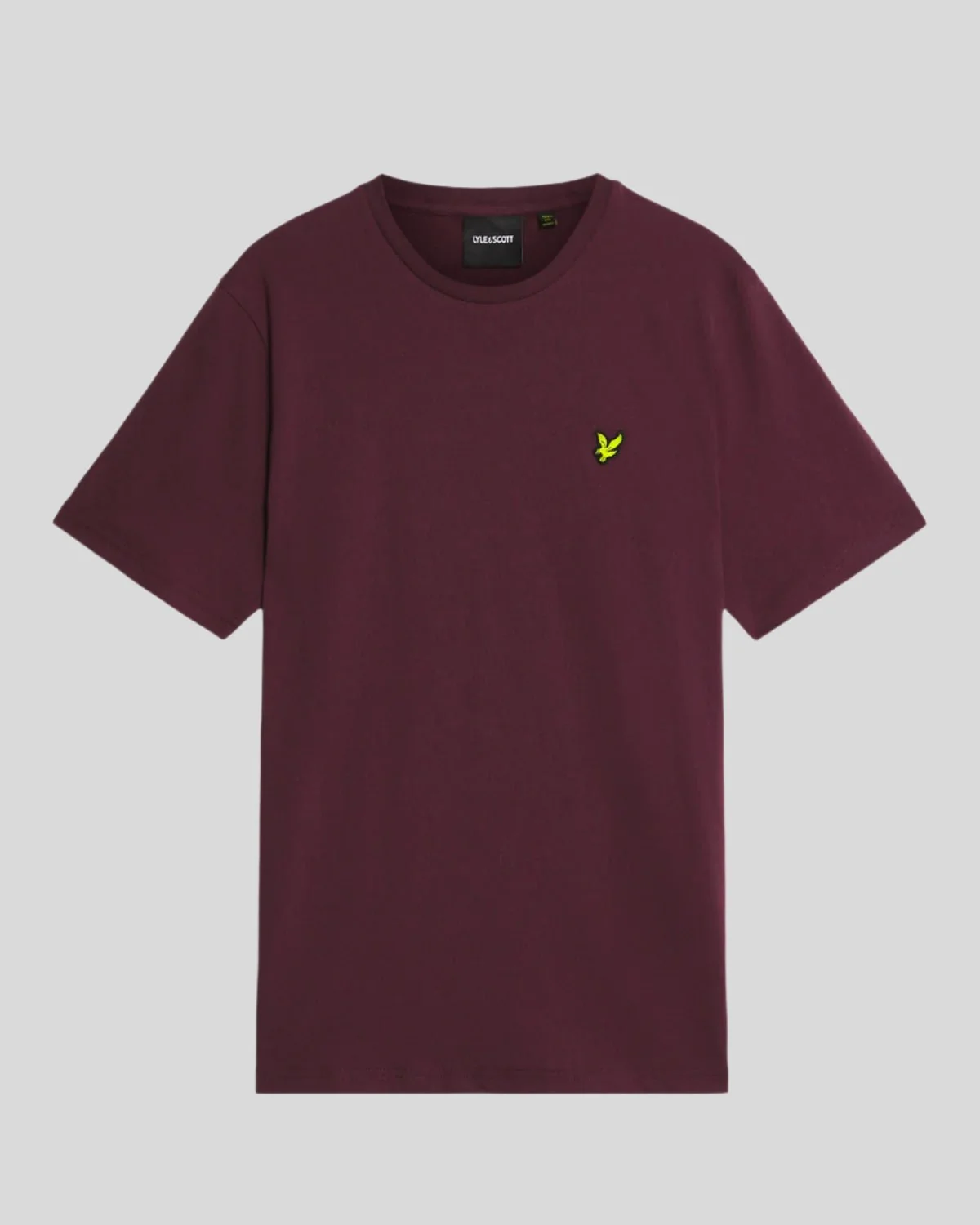 Lyle & Scott - Plain T-shirt - Burgundy - 4