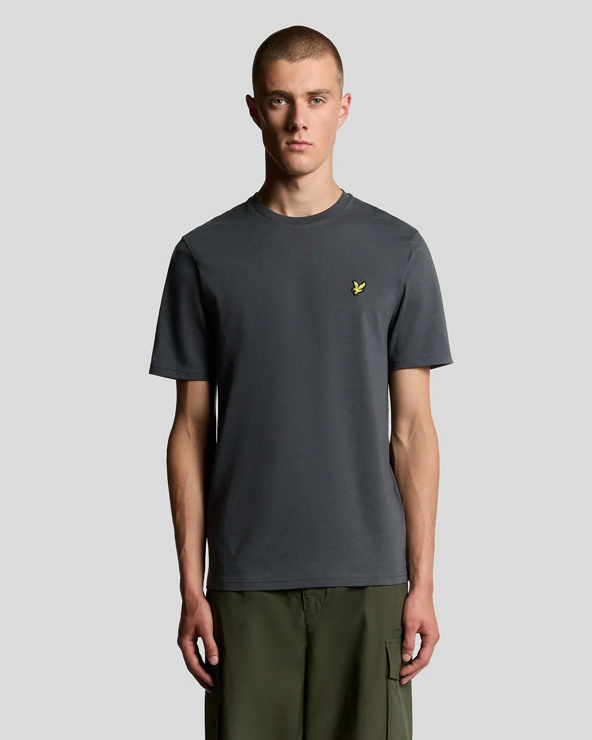 Lyle & Scott - Plain T-shirt - Gunmetal