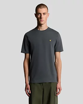 Lyle & Scott - Plain T-shirt - Gunmetal