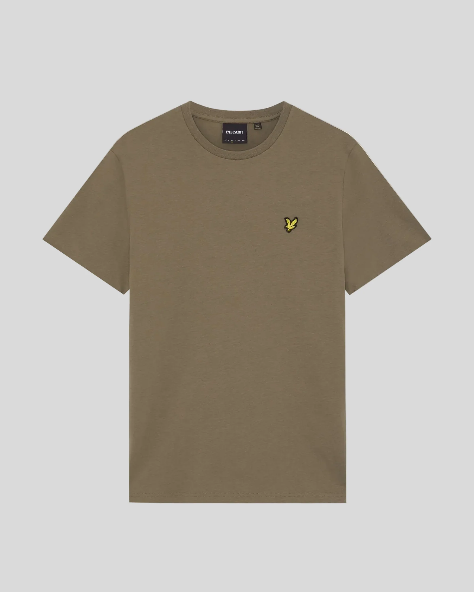 Lyle & Scott - Plain T-shirt - Khaki Ash - 5