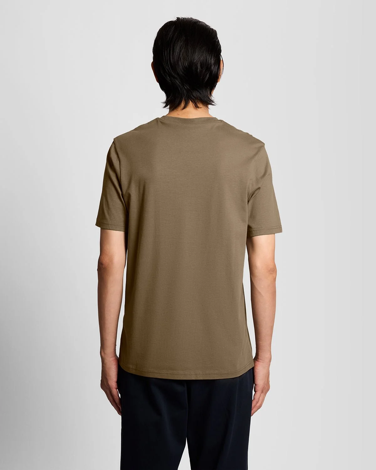 Lyle & Scott - Plain T-shirt - Khaki Ash - 2