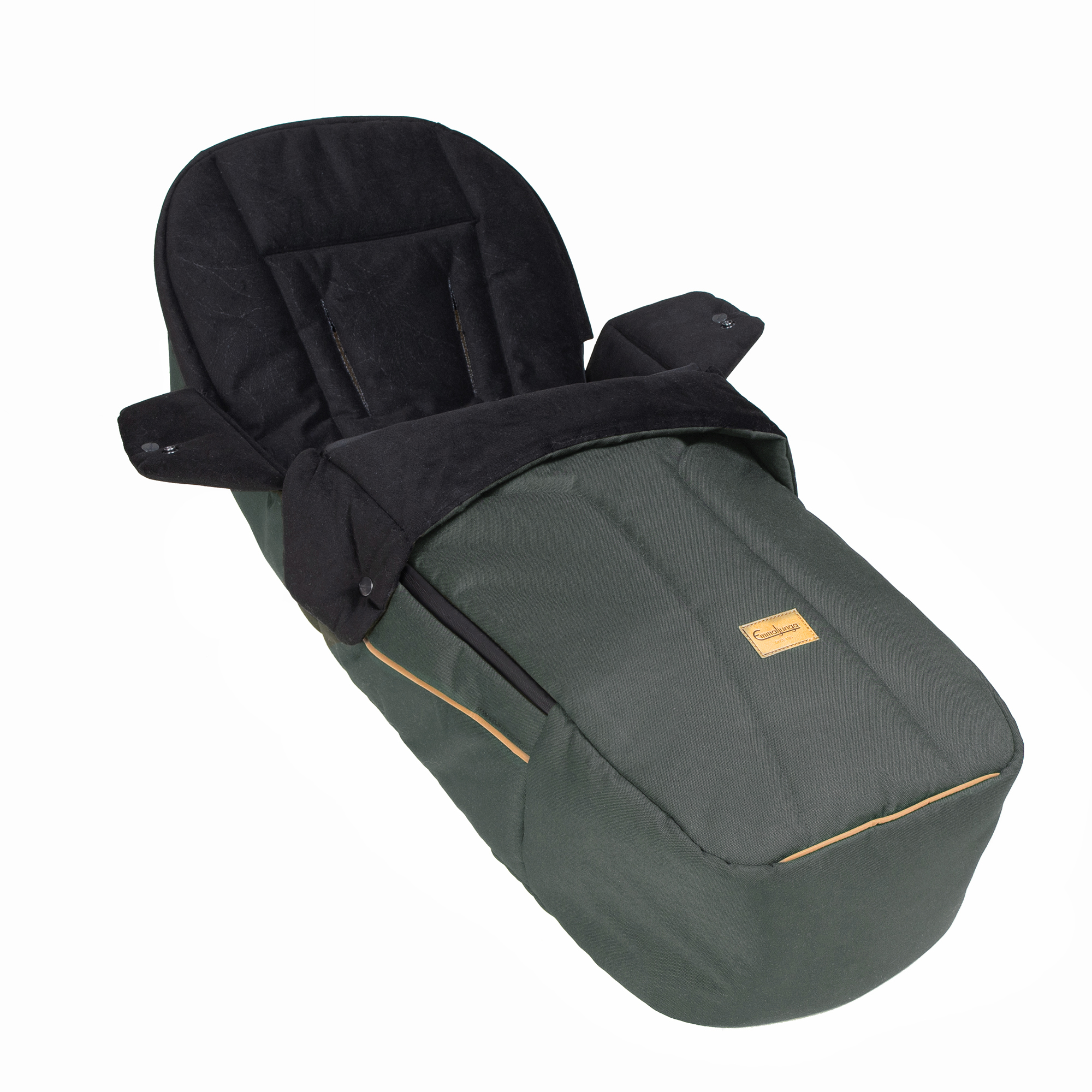 Emmaljunga Åkpåse Flat+ 3 in 1 - Outdoor Green 2027