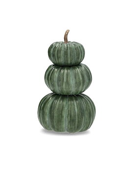 Dekorationspumpor Gröna 3st Stapelbara 