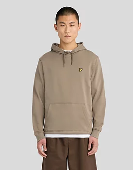 Lyle & Scott - Pullover Hoodie - Khaki Ash