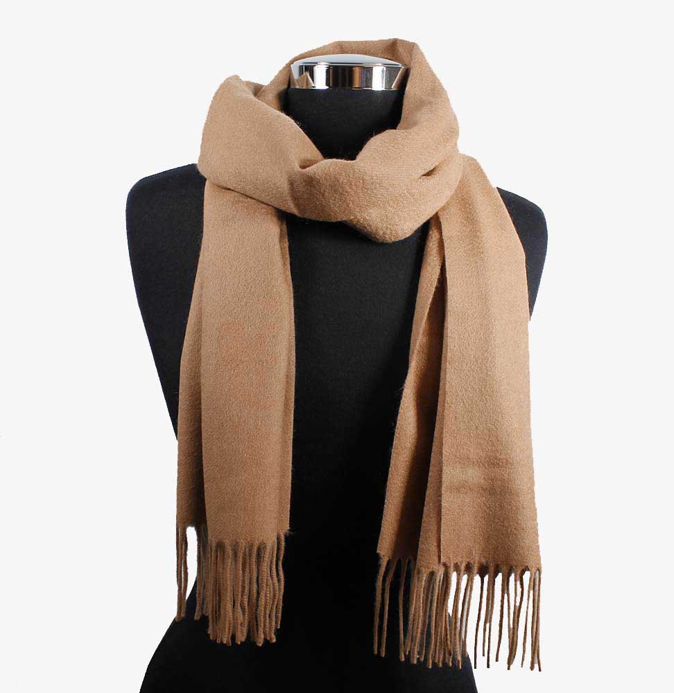 Camel  Cashmere Halsduk - 3