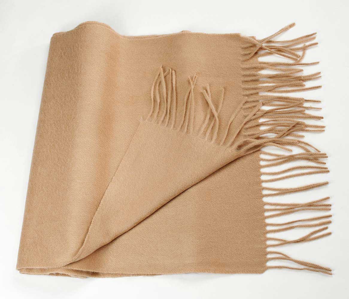 Camel  Cashmere Halsduk