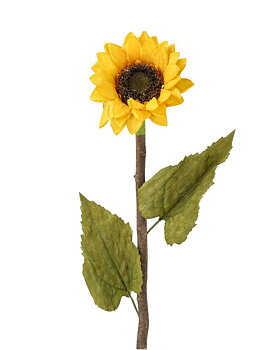 Solros Gul Konstgjord 70cm 