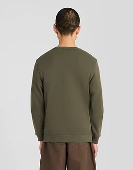 Lyle & Scott - Crew Neck Sweatshirt - Khaki Ash