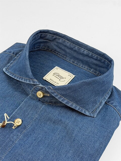 product-image Skjorta denim. Från  Oscar Of Sweden 