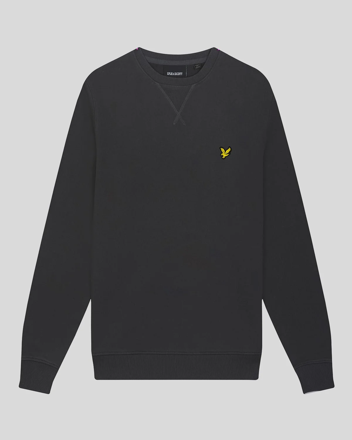 Lyle & Scott - Crew Neck Sweatshirt - Gunmetal - 4