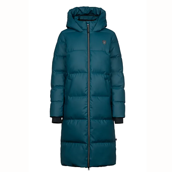 CAVALLO MAXI COAT CAVALDALY - DARK PEACOCK (TURQUOISE)