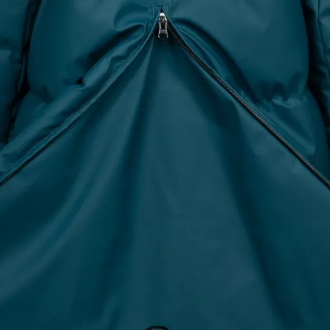 CAVALLO MAXI COAT CAVALDALY - DARK PEACOCK (TURQUOISE) - 6