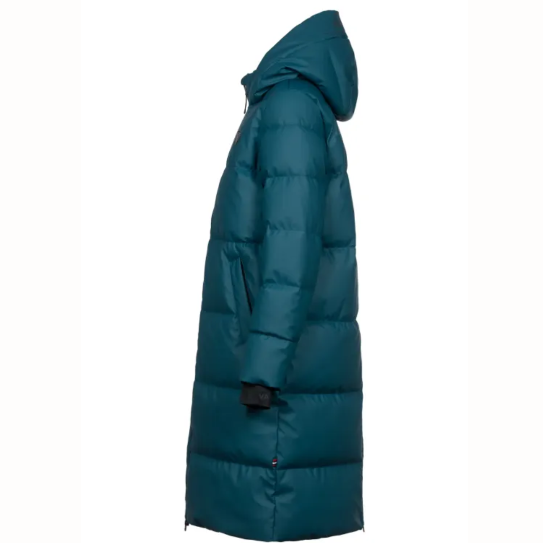 CAVALLO MAXI COAT CAVALDALY - DARK PEACOCK (TURQUOISE) - 5