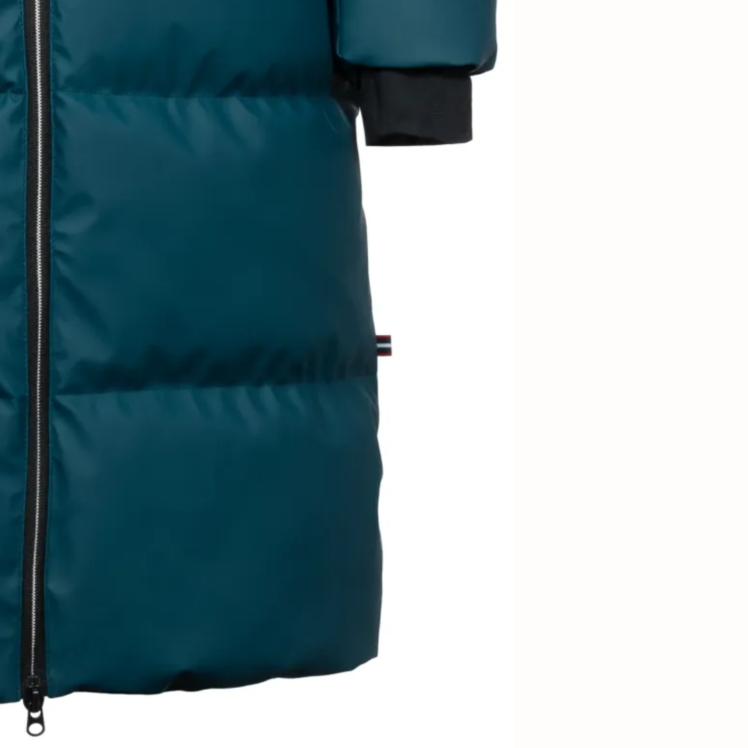 CAVALLO MAXI COAT CAVALDALY - DARK PEACOCK (TURQUOISE) - 8