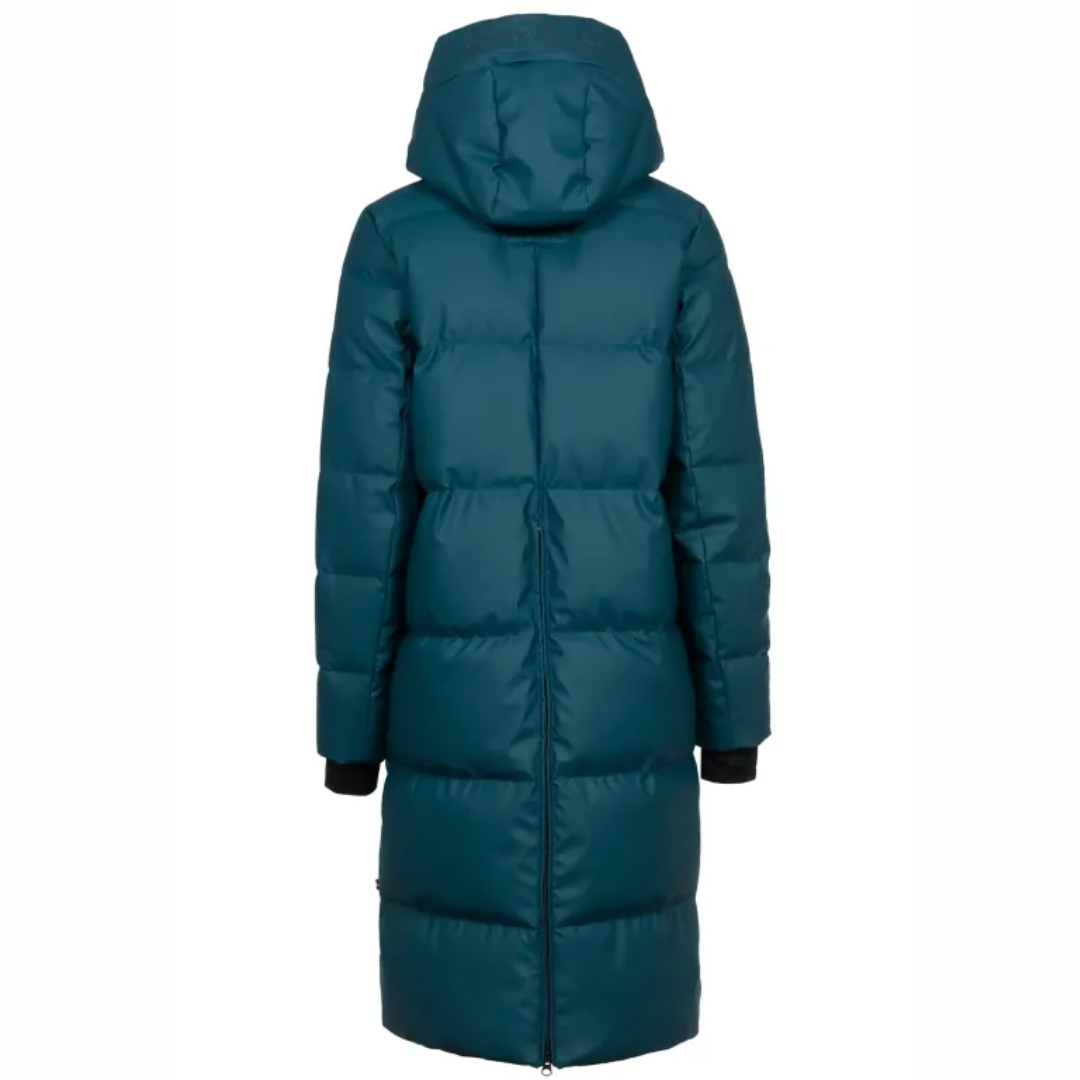 CAVALLO MAXI COAT CAVALDALY - DARK PEACOCK (TURQUOISE) - 7