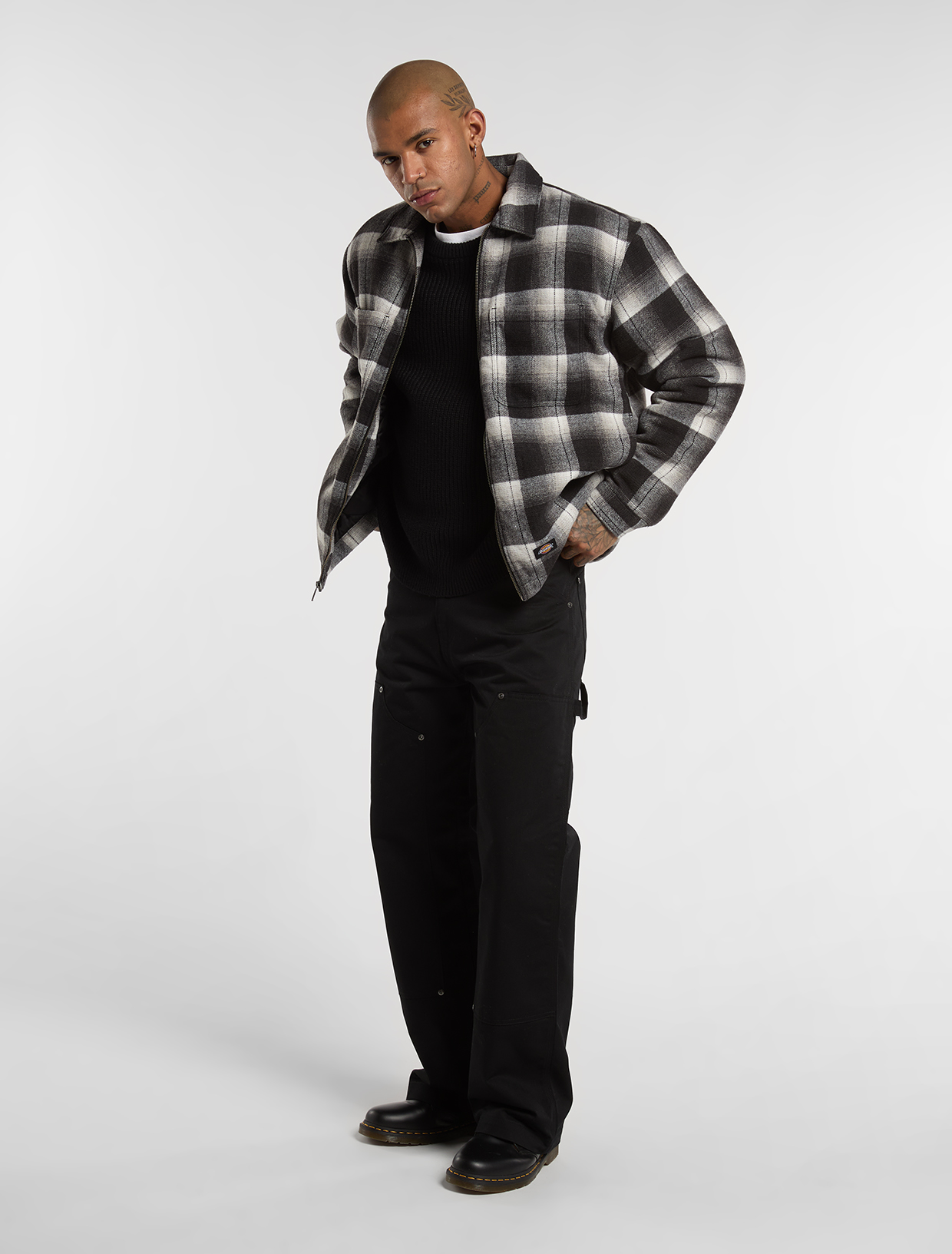 Dickies Florence Oversized Shacket Black - 3