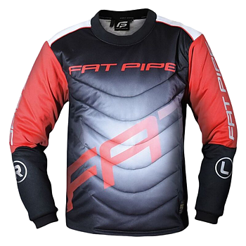 Fat Pipe GK-Shirt Padded Junior Black/Red