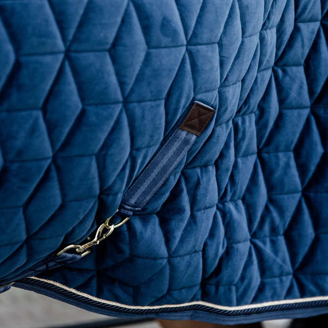 KENTUCKY SHOW RUG VELVET - NAVY - 4