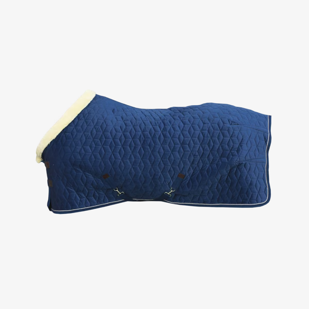 KENTUCKY SHOW RUG VELVET - NAVY - 2