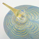 オイバ・トイッカ  ガラスの鳥 黄色い嘴 Cloud Tern    2007年 26 cm〈箱付き〉 