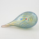 オイバ・トイッカ  ガラスの鳥 黄色い嘴 Cloud Tern    2007年 26 cm〈箱付き〉 