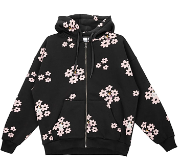 Moomin Women's Hoodie - Longing Black